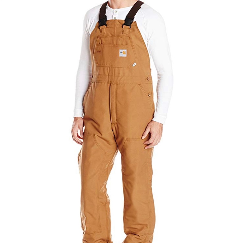Carhartt FR Duck Bib Lined Overalls